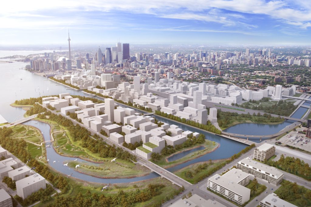 Sidewalk Labs's preferred option for Gardiner Exopressway